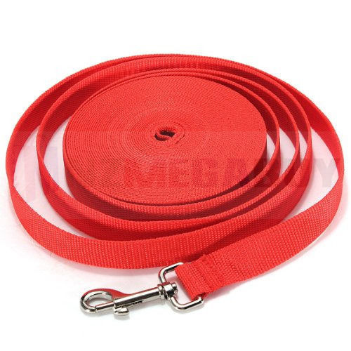 8/10/15M  Long Dog Pet Puppy Training Obedience Recall Lead Leash(Red)*  3 Sizes