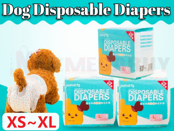 10pc Pet Diapers Leakproof Physiological Pants  *5 Sizes