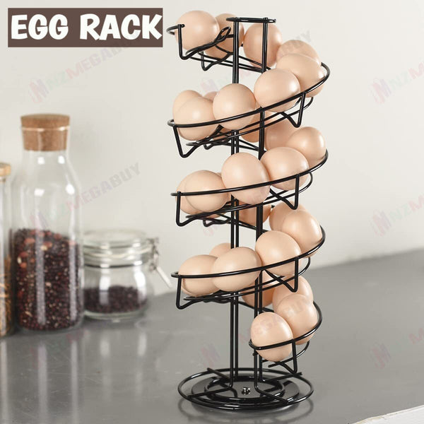 Metal Egg rack storage Skelter Dispenser Rack, Storage Display Rack