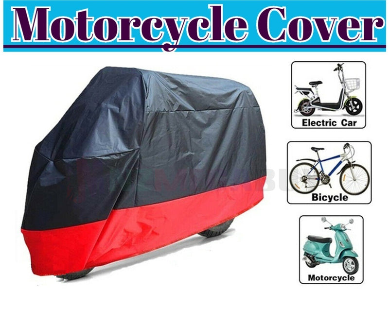 Waterproof UV Protector Motorbike Cover Rain Dust *3 Colours