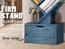 Display Shelf Bookshelf  14 -Shelf Tree Book Storage Rack Bookcase  * Lake Blue