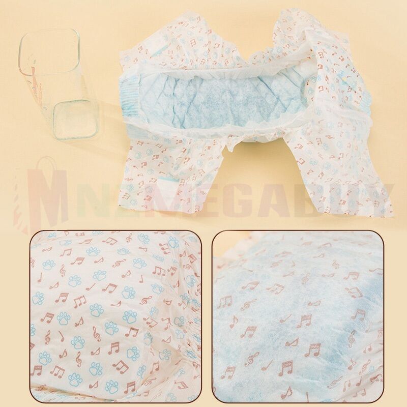 10pc Pet Diapers Leakproof Physiological Pants  *5 Sizes