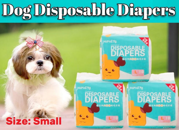 10PC Pet Diapers Physiological Pants *4 Sizes