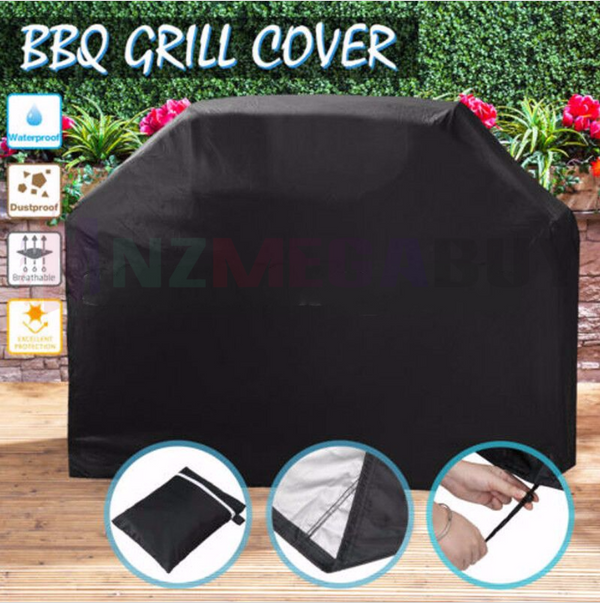 BBQ Cover 4 Burner Waterproof Outdoor Gas Charcoal Barbecue Protector*3 Sizes