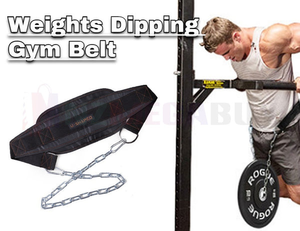 Weights Dipping Gym Dip Belt Chin Pull Up Weight Lifting Belt
