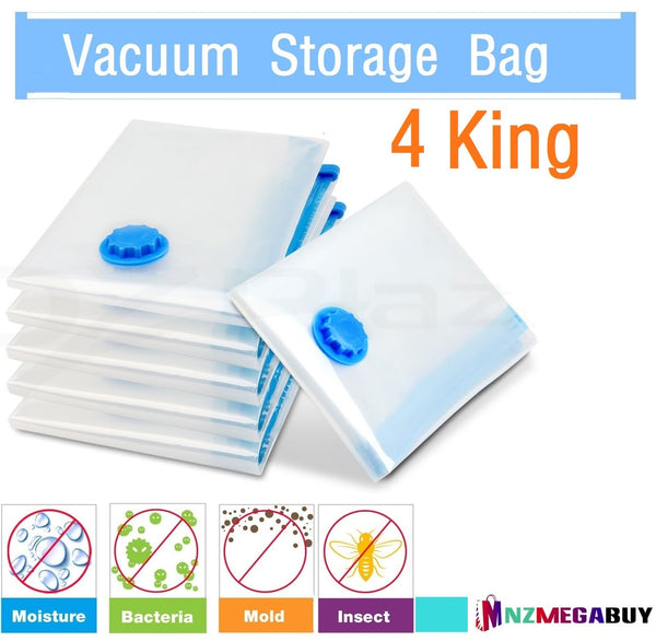 Reusable Vacuum Seal Travel Bag 100 x 130* 1pcs,4pcs,8pcs