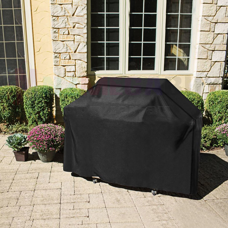 BBQ Cover 4 Burner Waterproof Outdoor Gas Charcoal Barbecue Protector*3 Sizes