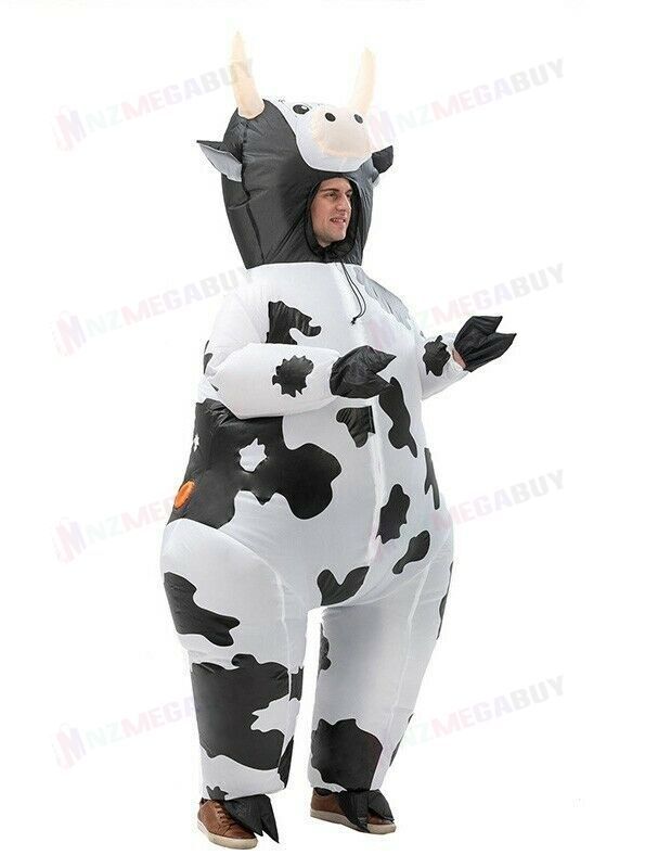 Inflatable Costume cosplay dress Funny cow