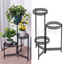 Metal Plant Stand Flower Pot Rack Indoor/ Outdoor