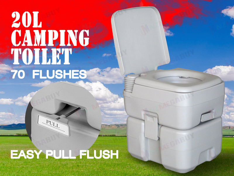 20L Outdoor Portable Camping Toilet
