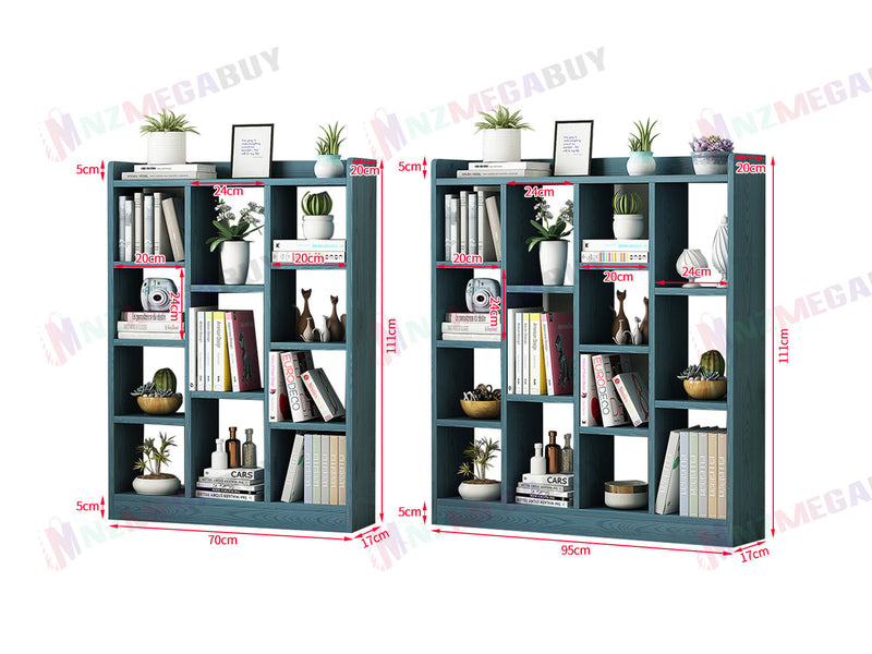 Display Unit * Bookcase* CD DVD Storage - Blue