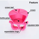 Flexible Wearable Nail Polish Bottle Holder *3 Colours