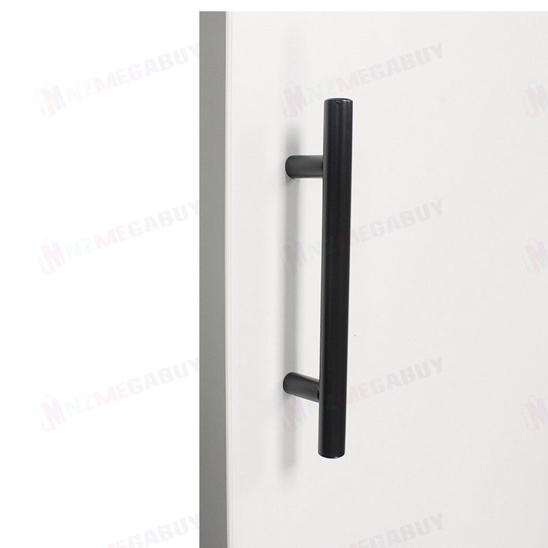 Kitchen Cabinet Door Handles Matte Black Stainless Steel Door Drawer Pull T Bar*Black   8 Sizes