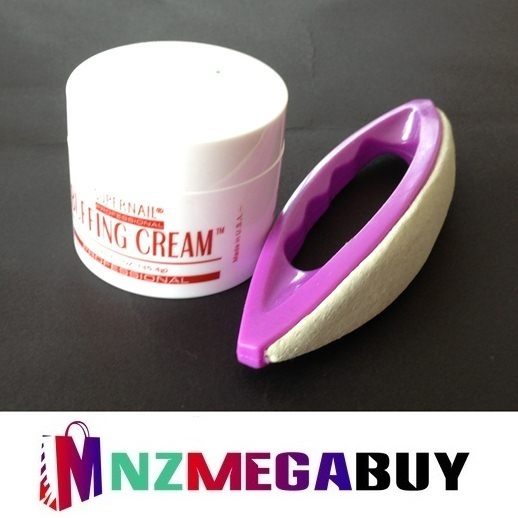 nail buffer cream art kit wax handle vanish polish