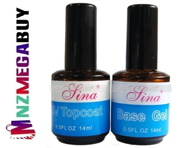 14ml Top Coat Base UV Gel Acrylic Nail Art Polish