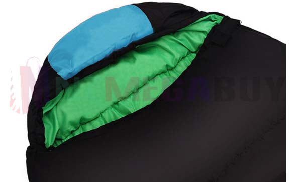 Camping Mummy Sleeping Bag Single  -5°C *Blue/Black