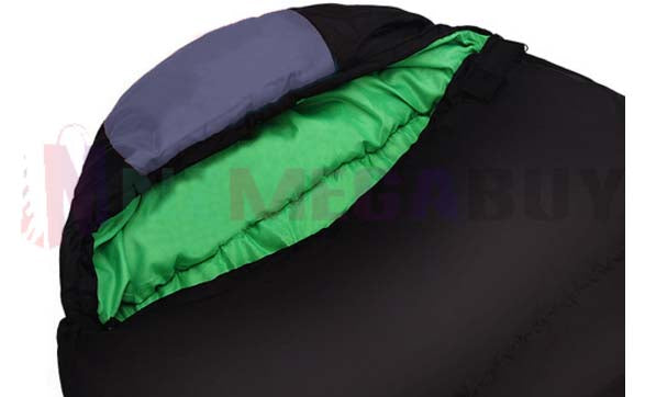 Camping Mummy Sleeping Bag Single  -5°C * Grey/Black