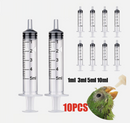 10ml Disposable Feeding Syringe for Pets 10pc
