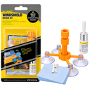 nzmegabuy DIY car windshield repair kit with resin, suction device, razor blade, and curing strips for glass cracks
