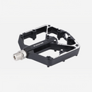 nzmegabuy black aluminum alloy mountain bike pedals with non-slip pegs and sealed bearings for road and MTB cycling