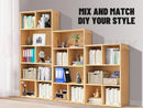 Bookcase Display Shelf Storage Cabinet Stand Home Office Bookshelf  *Natural Oak