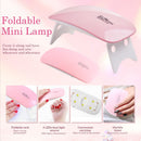 12-in-1 Poly Gel Nail Kit with UV LED Lamp