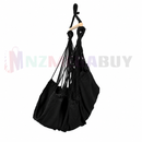 Garden Outdoor Hammock Chair Hanging Swing Indoor Pillow Camping * Black