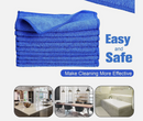 10pcs Car Soft Microfibre Cloth Dish Glass Bulk Cleaning Microfiber Gym Towels