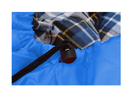 Winter Camping Envelope Sleeping Bag Single -15°C Blue