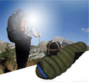 Camping Mummy Sleeping Bag Single  -8°C Army Green