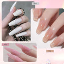 12-in-1 Poly Gel Nail Kit with UV LED Lamp