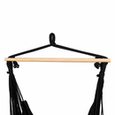 Garden Outdoor Hammock Chair Hanging Swing Indoor Pillow Camping * Black