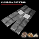 10PCS Mushroom Grains Spawn Grow Bag Substrate High Temp Pre Sealable 250x500mm