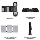 Pet carrier dog cat carrier 46CM  Durable  Grey Black