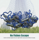 Durable Fishing Cast Net Bait Easy Throw Hand Cast Strong Tire Trap Mesh Line