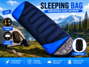 Camping Envelope Sleeping Bag Single -15°C Blue
