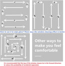 Double Sided Magnetic Window Glass Cleaner