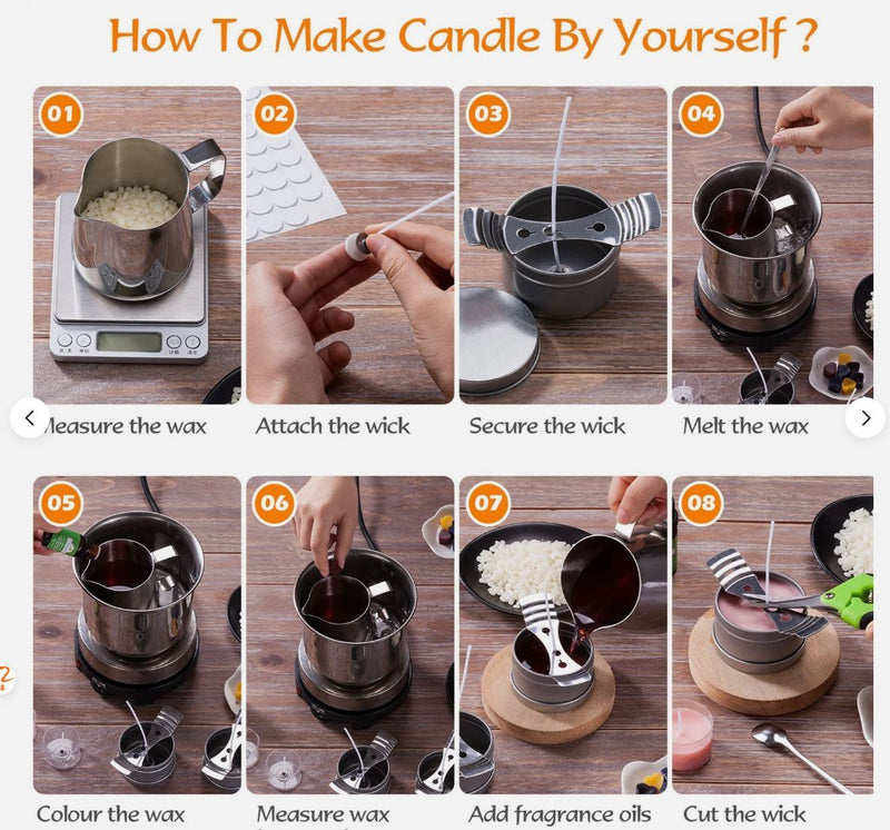 Candle Making Kit Deluxe ARTLOVE