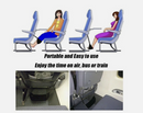Travel Foot Rest Footrest Leg Pillow Airplane Flight Foam Cushion Sling Hammock