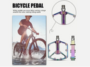 9/16'' Bicycle Pedals Cycling Road MTB Mountain Bike Pedals Flat Cycling Pedals * 2 Colors