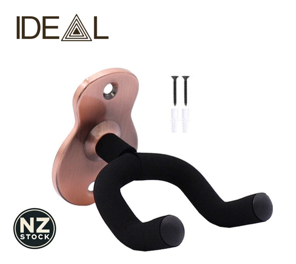 PTN Guitar Wall Hanger Holder Stand Rack Hook Mount Universal Instruments