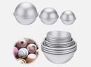 3d Aluminum Bath Bomb Molds Half Ball Sphere * 3 Sizes