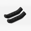 nzmegabuy pair of black non-slip silicone bicycle brake lever grips for improved comfort and control
