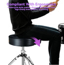 Heavy Duty Drum Throne Saddle Seat – Adjustable Drum Stool