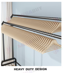 STAINLESS STEEL SINGLE CLOTHES RACK