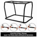 Collapsible Soft Dog Travel Crate | Foldable Pet Cage | Grass Green | 6 Sizes