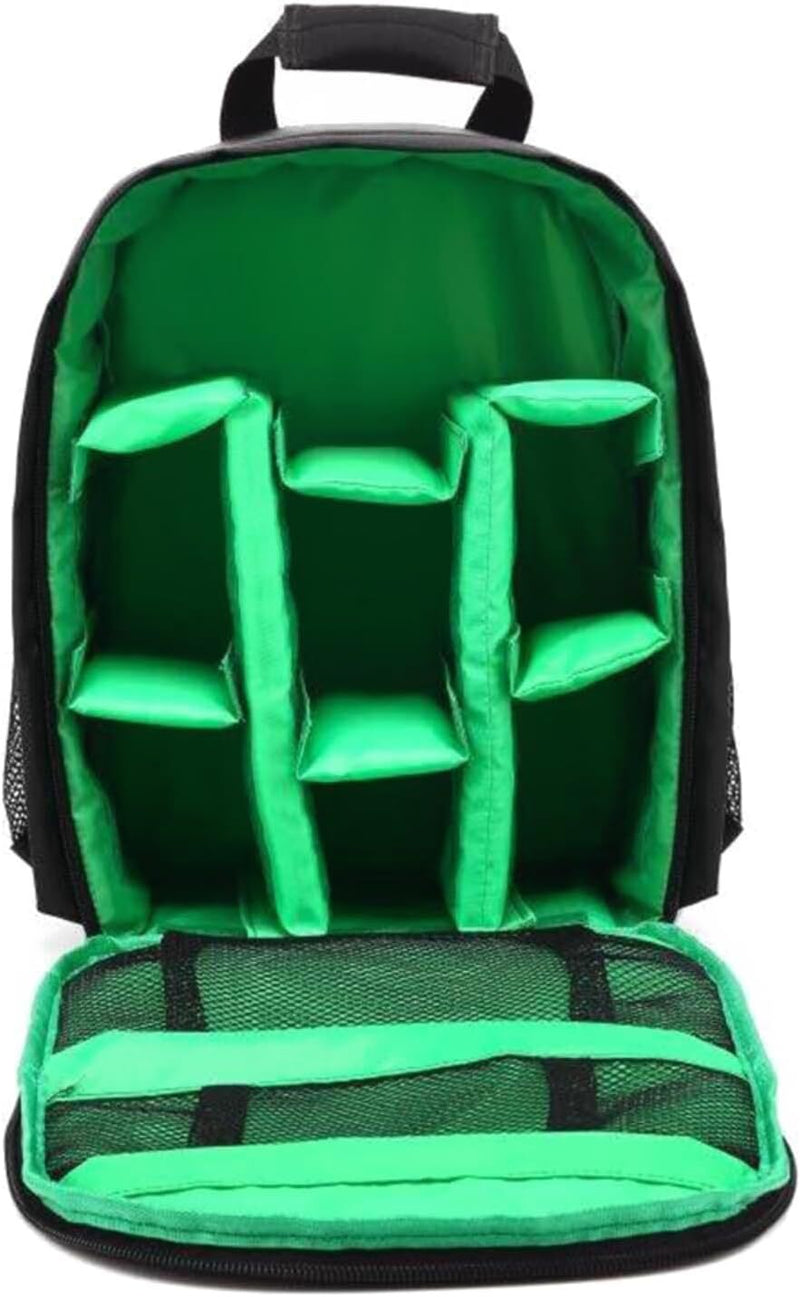 Waterproof Camera Backpack Soft Case Bag Rucksack For Canon Nikon Sony DSLR* 3 Colors