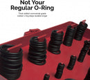New 419Pcs Rubber O-Ring Assortment Kit