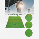 nzmegabuy 3-in-1 golf practice mat with three artificial grass textures for driving, chipping, and putting training