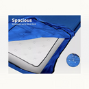 nzmegabuy blue heavy duty tarp mattress storage bag with waterproof surface and zipper for moving and protection